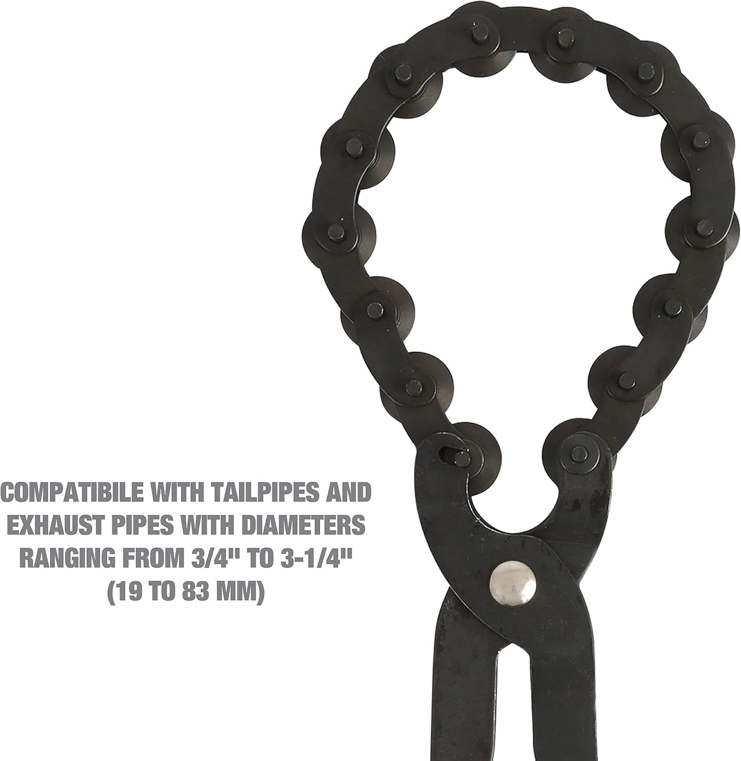 ⚡Exhaust Cutter, Cuts 3/4" to 3-1/4" Pipe, Durable Chain Cutter Tool