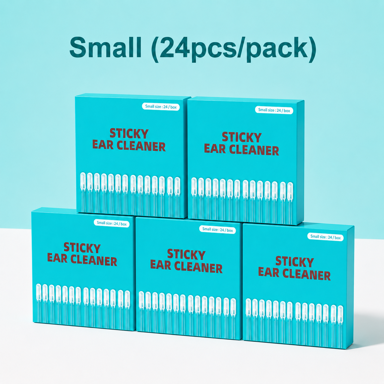 Reusable Sticky Ear Cleaning Swabs | Soft Silicone Tips