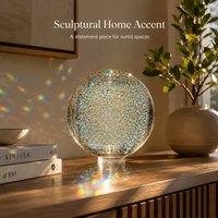 Holographic Refraction Art Sphere