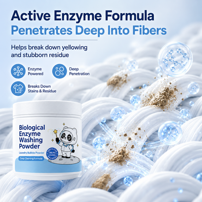 Biological Enzyme Laundry Powder | Cold-Water Cleaning