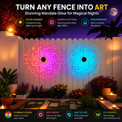 🎁Limited-time 50% OFF🌙 2026 New Solar Mandala Lights
