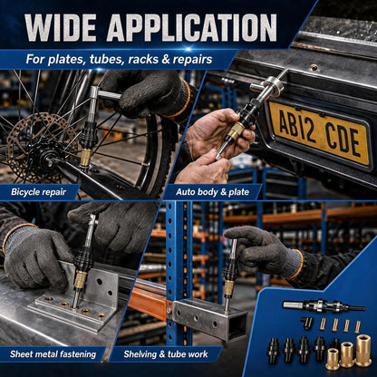 Rivet Nut Installation Kit – 60PCS & 70PCS M3–M10 Options