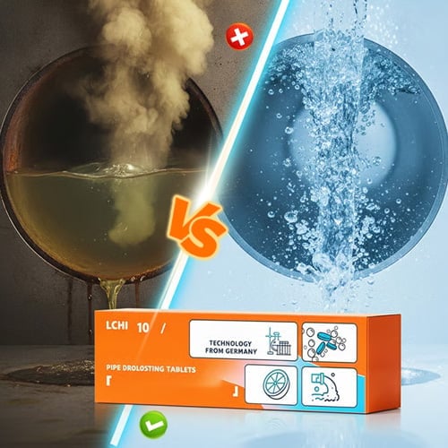 ✨ Powerful Pipe Declogging & Cleaning Tablets