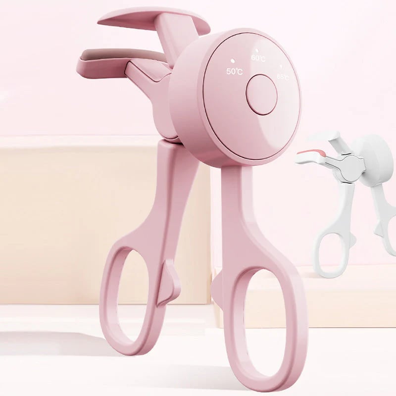 💗 Heated Eyelash Curler – 10-Second Heat, 3 Temp Settings & USB-C Rechargeable ✨
