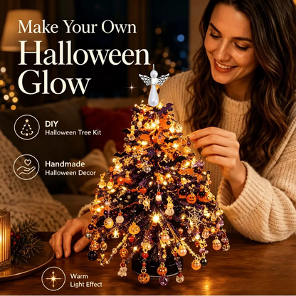 🎄DIY Beaded Christmas Tree Kit | Handmade Tabletop Holiday Decor