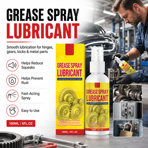 Limited-time 49% off⏰Anti-Rust Lubricant Spray & Rust Remover