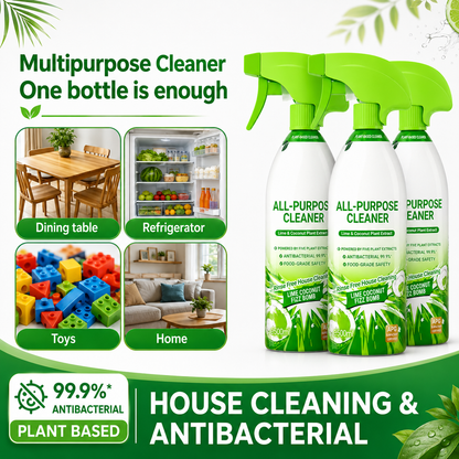 🌿  Plant-Based All-Purpose Cleaner | Foam & Spray Cleaner