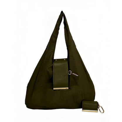 👜 Foldable Nylon Tote Bag – Lightweight Large Capacity Travel Bag