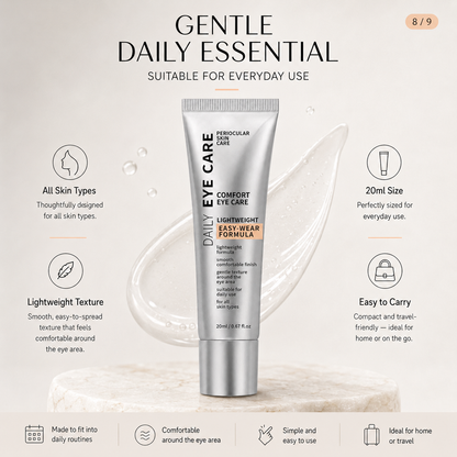 Daily Hydrating Eye Care Cream – Lightweight Moisture Comfort Formula