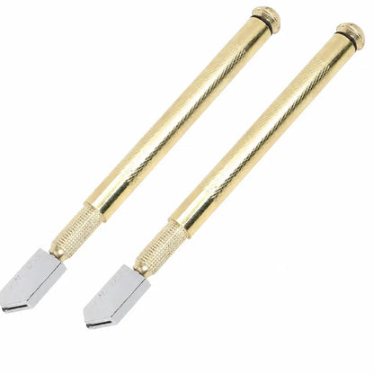 ⚡Professional Diamond Glass Cutter with Alloy Handle Roller Wheel