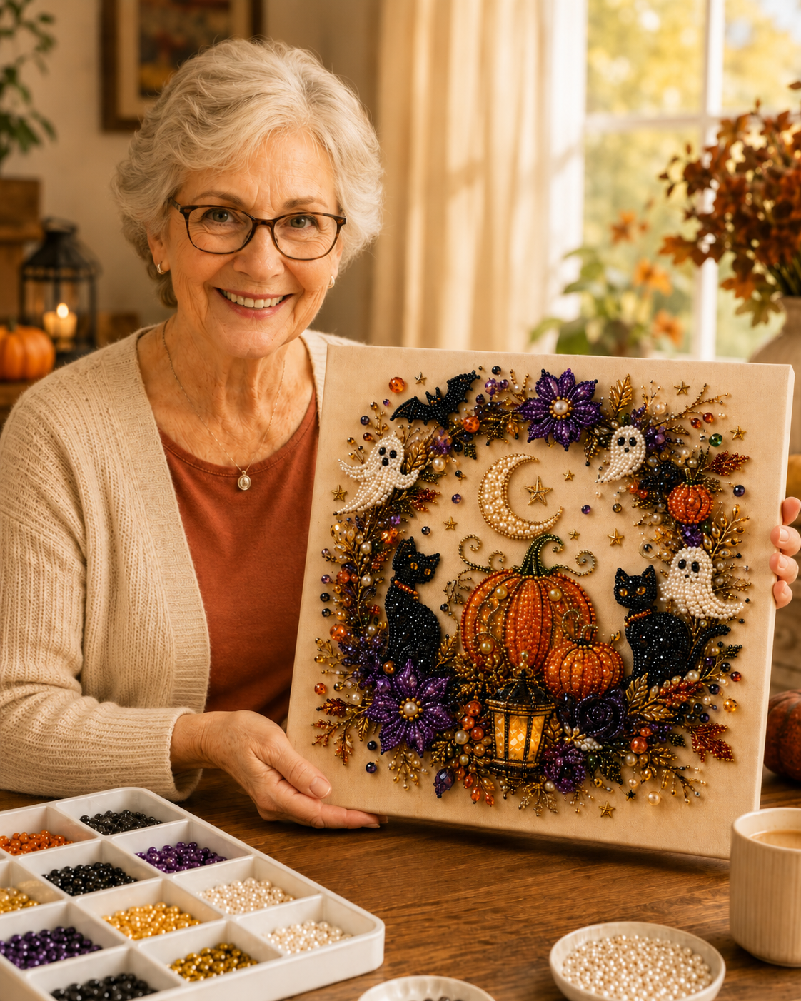 👻✨ Halloween Pearl DIY Craft Kit