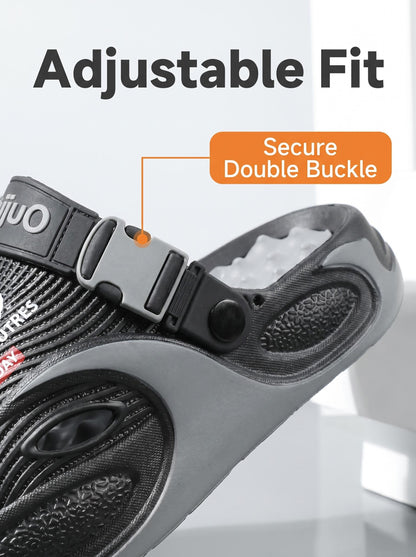 ⏰Limited Time 50% OFF🔥Men' Summer Massage Slippers, Unisex Comfortable Thick Sole Home Fashion Sandals
