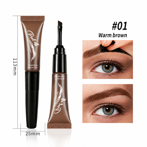 ✨ Peel-Off Brow Tint – Easy, Long-Lasting Natural Brow Definition