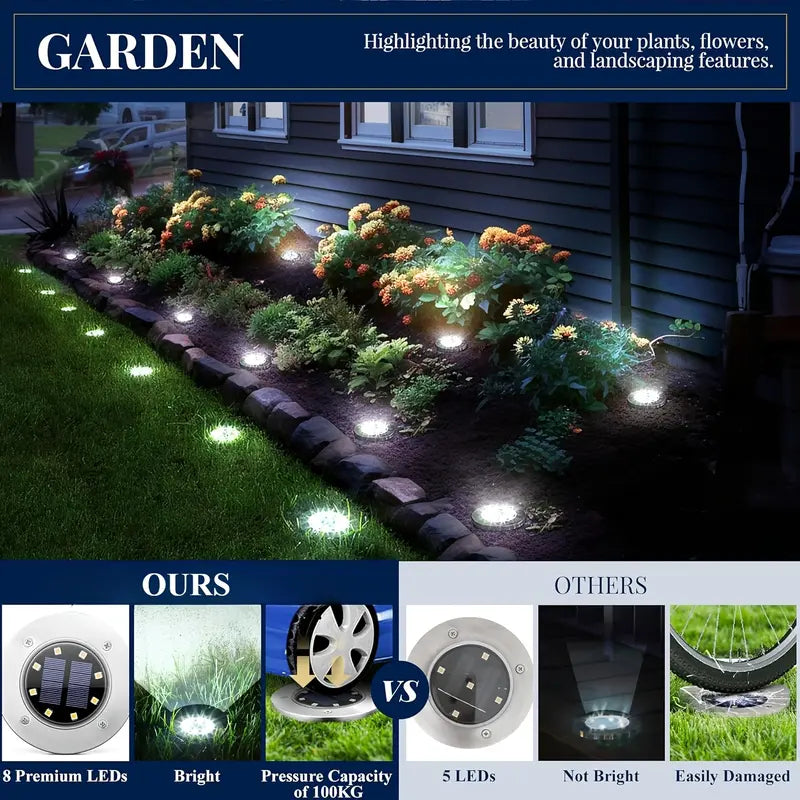 Solar Lights for Outside,Solar Lights Outdoor Waterproof