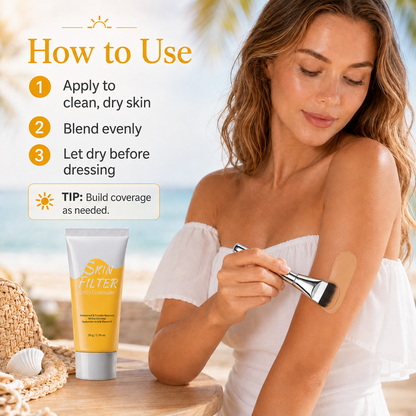 Waterproof Body Concealer – Buildable Skin Coverage for Legs & Body