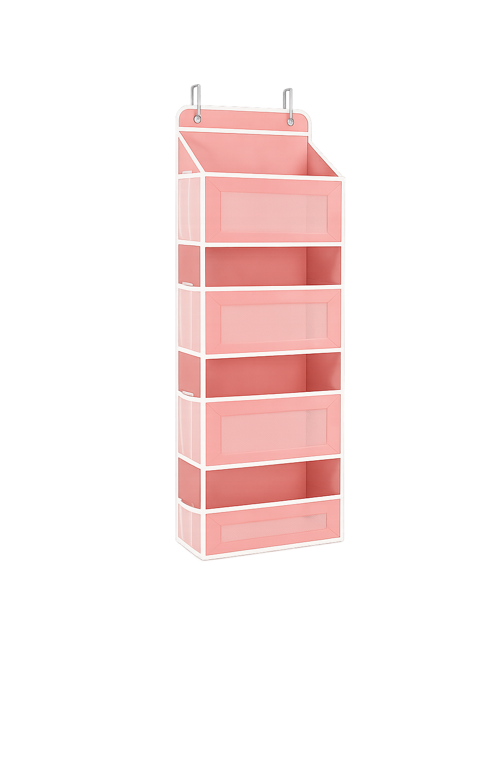 5-Tier Over-the-Door Hanging Organizer with Mesh Pockets