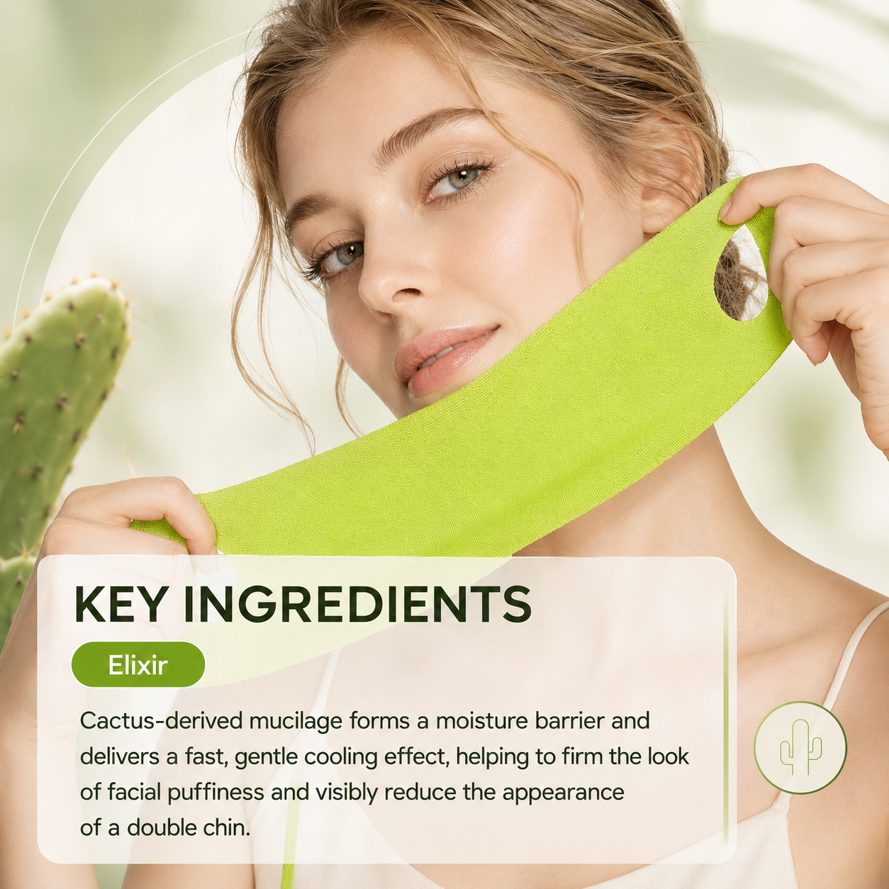 Cooling V Lifting Face Band for Jawline Support