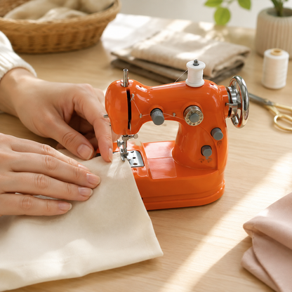 🧵 Mini Sewing Machine for Beginners | Portable Home Sewing Machine