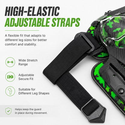 Motorcycle Knee & Shin Guards | Adjustable Riding Protection