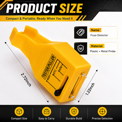 🚗 2-in-1 Automotive Fuse Tester Puller – Fast LED Fuse Check & Safe Removal
