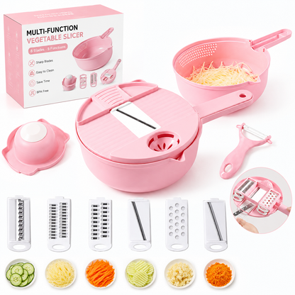 12-in-1 Premium Vegetable Chopper & Kitchen Prep System