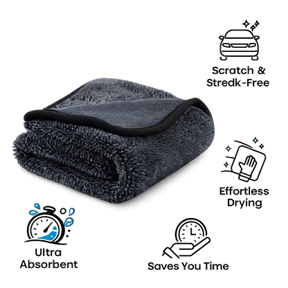 Microfiber Car Drying Towel | Ultra Absorbent & Reusable