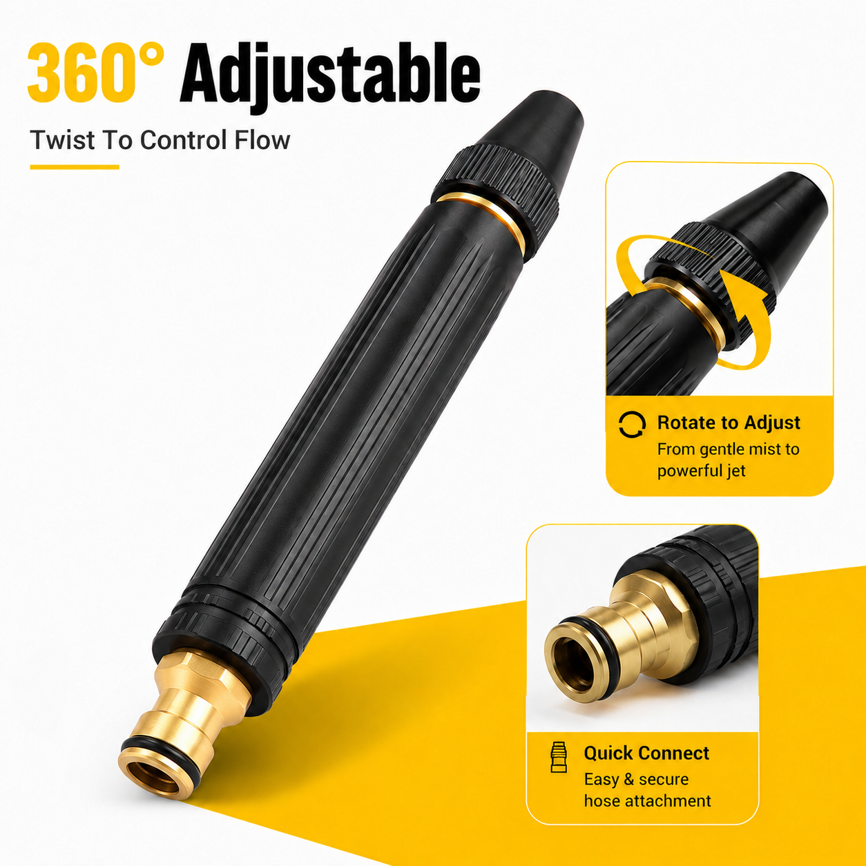 Powerful High-Pressure Water Gun for Car Cleaning