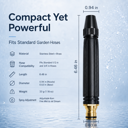 Powerful High-Pressure Water Gun for Car Cleaning
