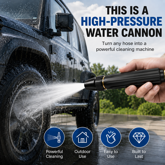 Powerful High-Pressure Water Gun for Car Cleaning