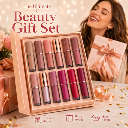 💥LIMITED DEAL 💄 12-Color Liquid Lipstick Gift Set