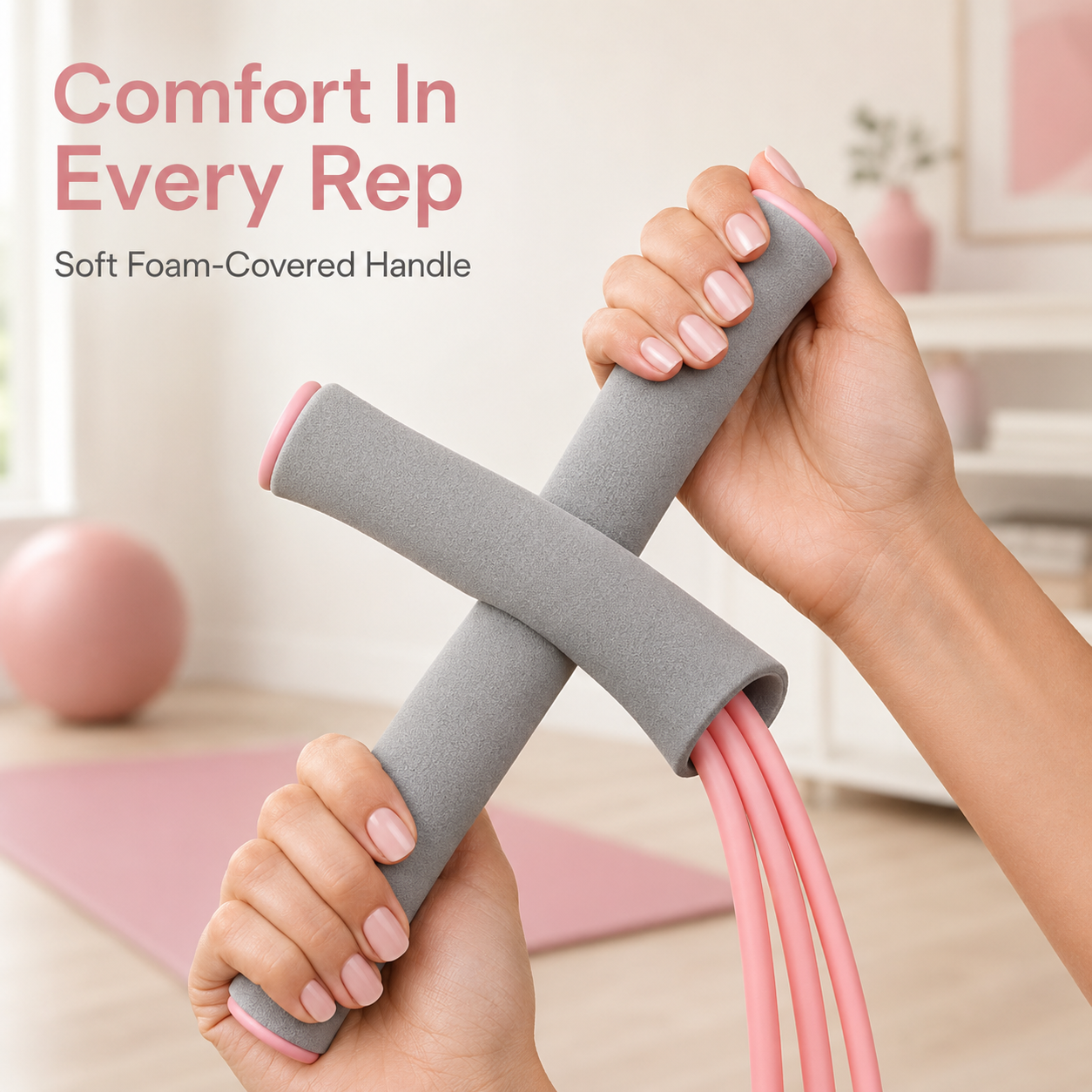 6-Tube Pedal Resistance Trainer – Full-Body Home Workout