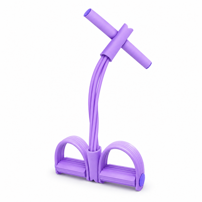 6-Tube Pedal Resistance Trainer – Full-Body Home Workout