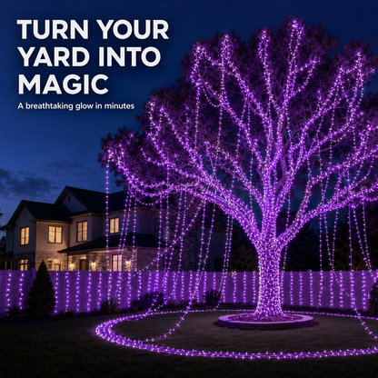 IP65 waterproof ✨ Turn Your Yard Into a Magical Colorful Wonderland! ✨