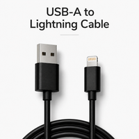 USB-A to Lightning Cable