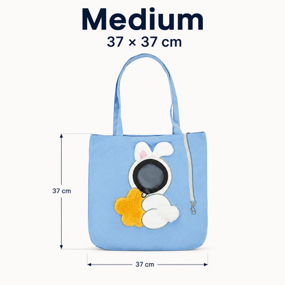 🐾 2026 Viral Head-Out Pet Carrier Tote – Cute Shoulder Bag for Cats & Small Dogs