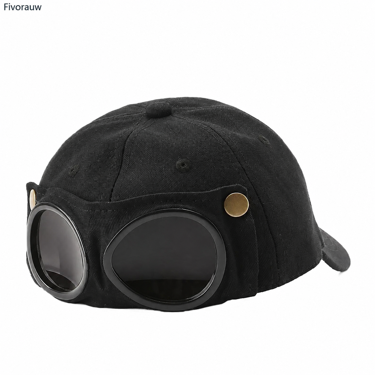 🧢 2-Way Streetwear Goggle Cap – One Cap, Two Looks