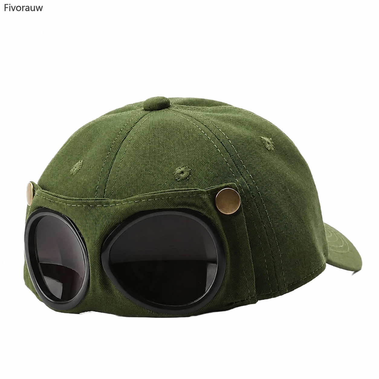 🧢 2-Way Streetwear Goggle Cap – One Cap, Two Looks