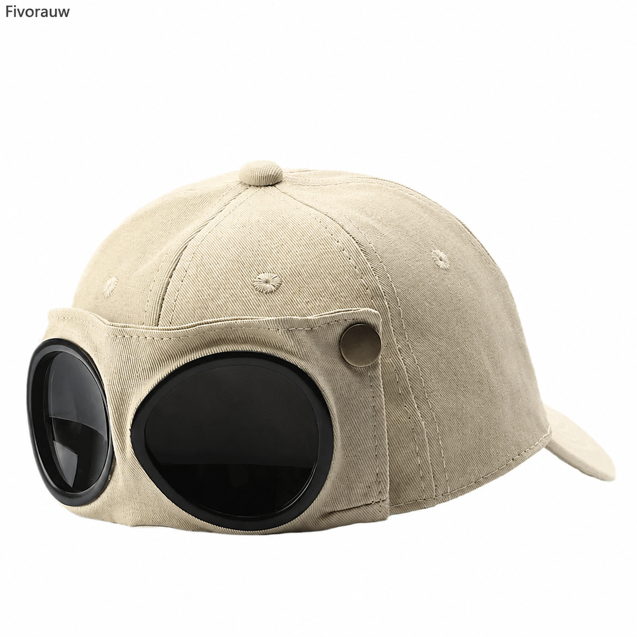 🧢 2-Way Streetwear Goggle Cap – One Cap, Two Looks