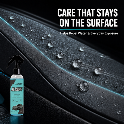 🚗 Restore Your Car’s Deep Black Finish –Tire & Plastic Trim Restorer Spray for Faded Automotive Surfaces