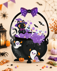 50Pcs Black Cat Ghost