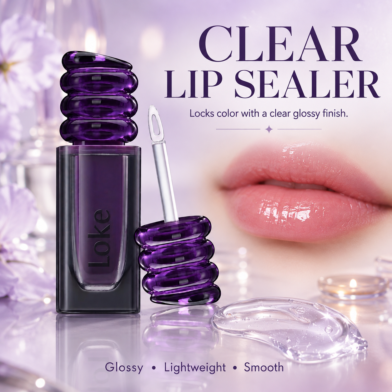 Lip Sealer | Locks in your original lip color | Clear Gloss Finish | Moisture Care