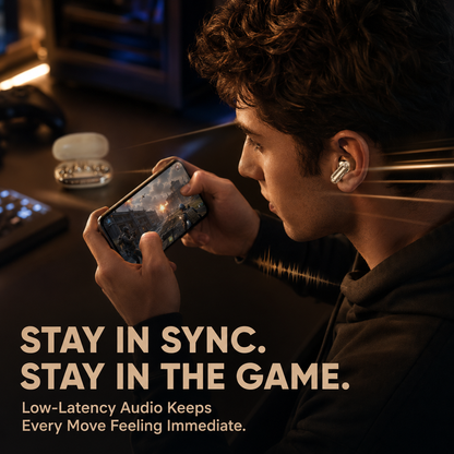 🎧 6-Earbud Smart Wireless Earbuds with Power Bank Charging Case | APP Control & Multi-Wear Design