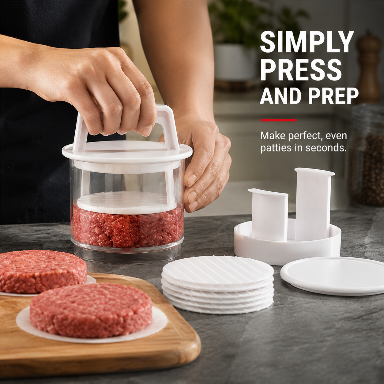 Burger Patty Maker | Perfect Homemade Burger Press