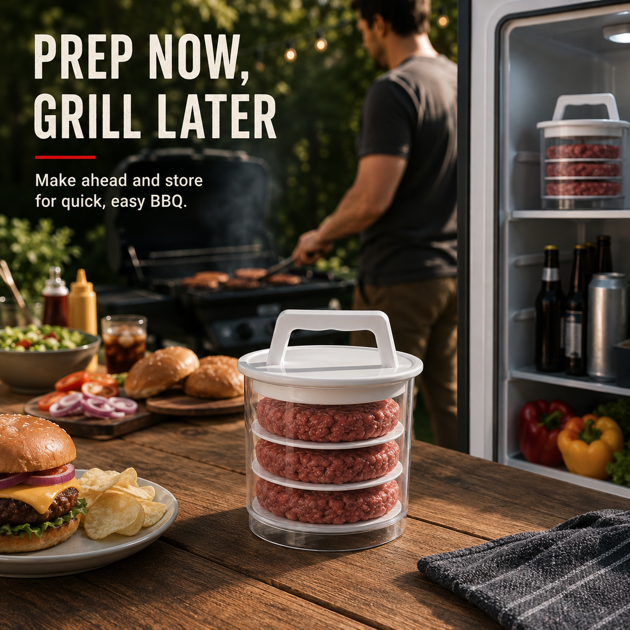 Burger Patty Maker | Perfect Homemade Burger Press