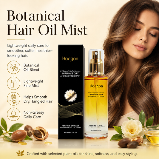 Botanical Hair Oil Mist for Dry, Frizzy & Tangled Hair