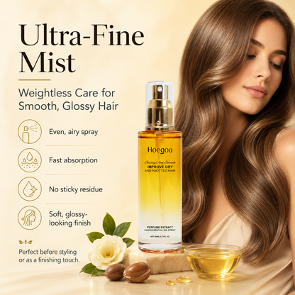 Botanical Hair Oil Mist for Dry, Frizzy & Tangled Hair