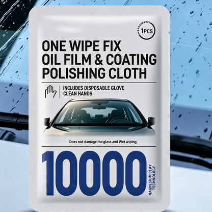 Car Glass Oil Film Removal Wipes