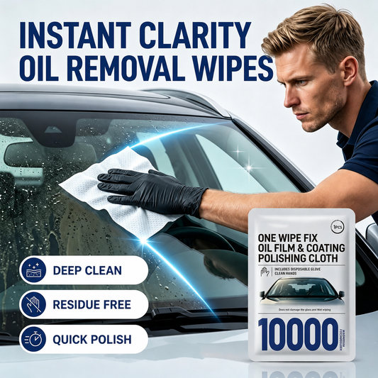 Car Glass Oil Film Removal Wipes