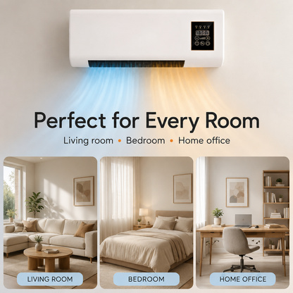 ❄️🔥 No Installation Required — The All-Season Heating & Cooling Air Conditioner 🌬️🏠