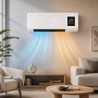 ❄️🔥 No Installation Required — The All-Season Heating & Cooling Air Conditioner 🌬️🏠